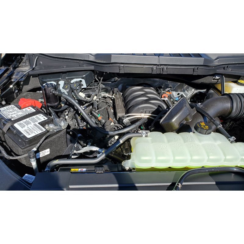 J&L | Oil Separator 3.0 (Passenger Side, BLACK) - Expedition / F-150 2011-2023 J&L Oil Separator Co. Oil Catch Can