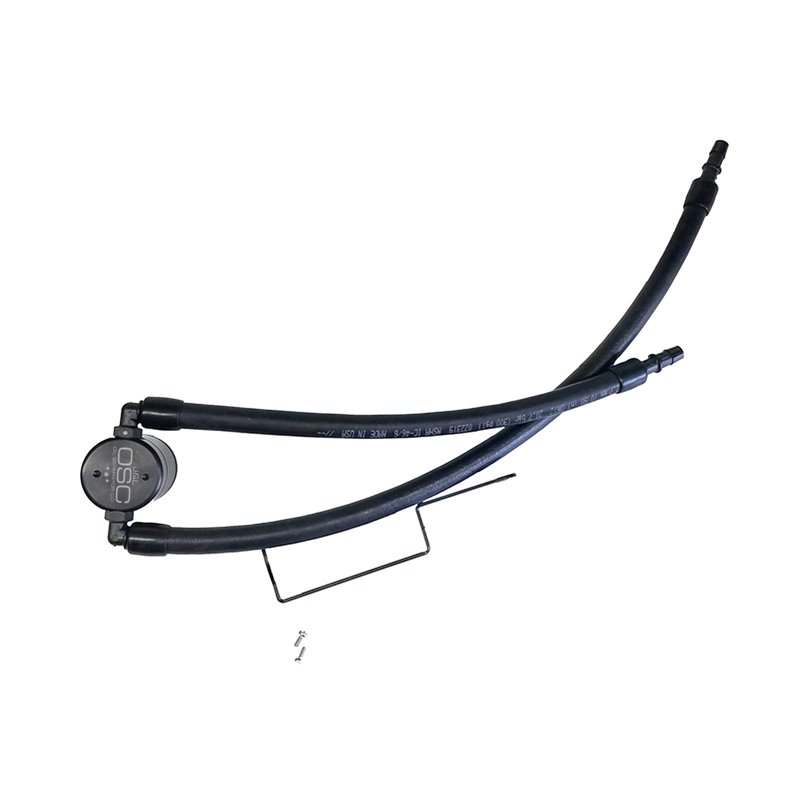 J&L | Oil Separator 3.0 (Passenger Side, BLACK) - Durango / Grand Cherokee 5.7L 2011-2023 J&L Oil Separator Co. Oil Catch Can