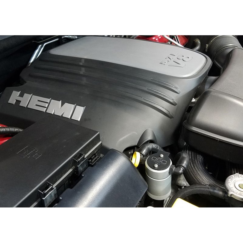 J&L | Oil Separator 3.0 (Passenger Side, SILVER) - Durango / Grand Cherokee (WK) 5.7L 2011-2023