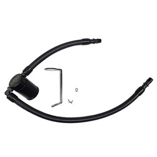 J&L | Oil Separator 3.0 (Passenger Side, BLACK) - 300 / Challenger / Charger 3.6L 2011-2023
