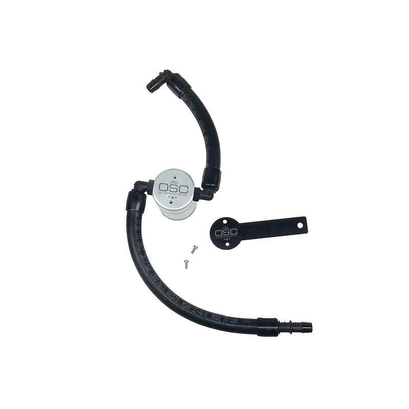J&L | Oil Separator 3.0 (Passenger Side, SILVER) - Ram 1500 5.7L 2019-2023 J&L Oil Separator Co. Oil Catch Can
