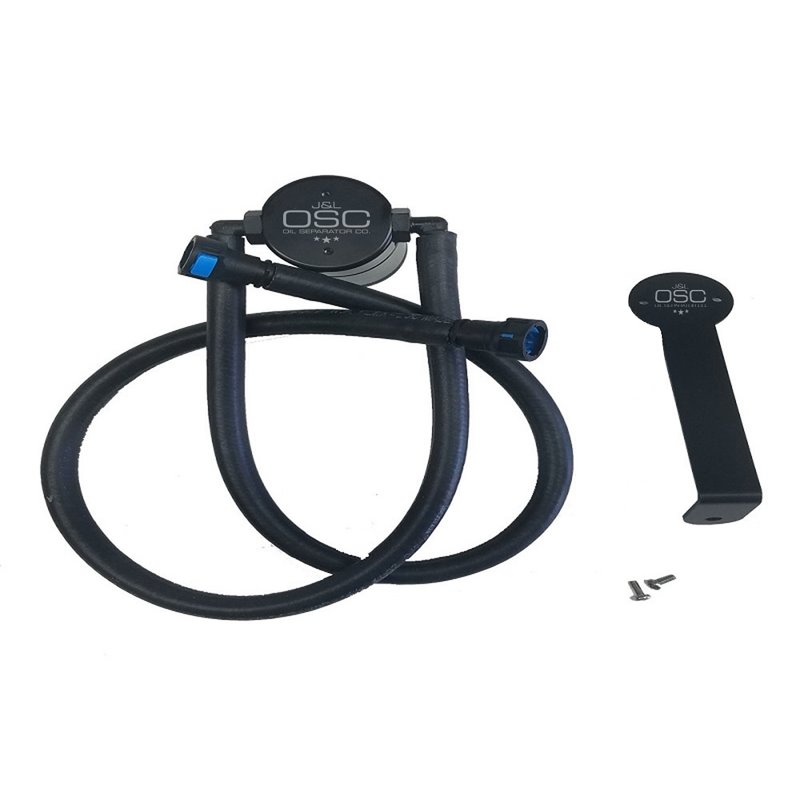 J&L | Oil Separator 3.0 (Passenger Side, BLACK) - Camaro ZL1 6.2L 2012-2015