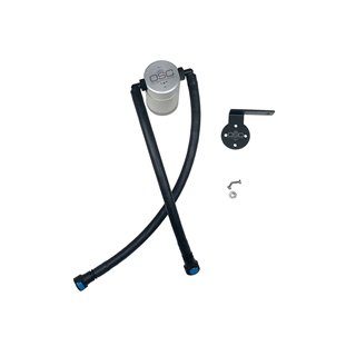 J&L | Oil Separator 3.0 w/ Canister Extension (Driver Side, SILVER) - Cadillac / Chevrolet / GMC 5.3L / 6.2L 2019-2023 J&L Oi...