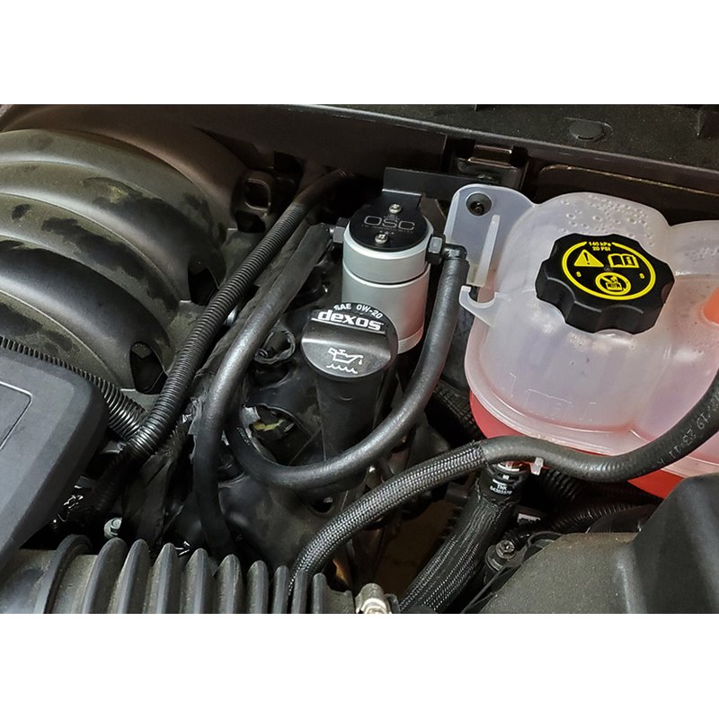 J&L | Oil Separator 3.0 w/ Canister Extension (Driver Side, SILVER) - Cadillac / Chevrolet / GMC 5.3L / 6.2L 2019-2023
