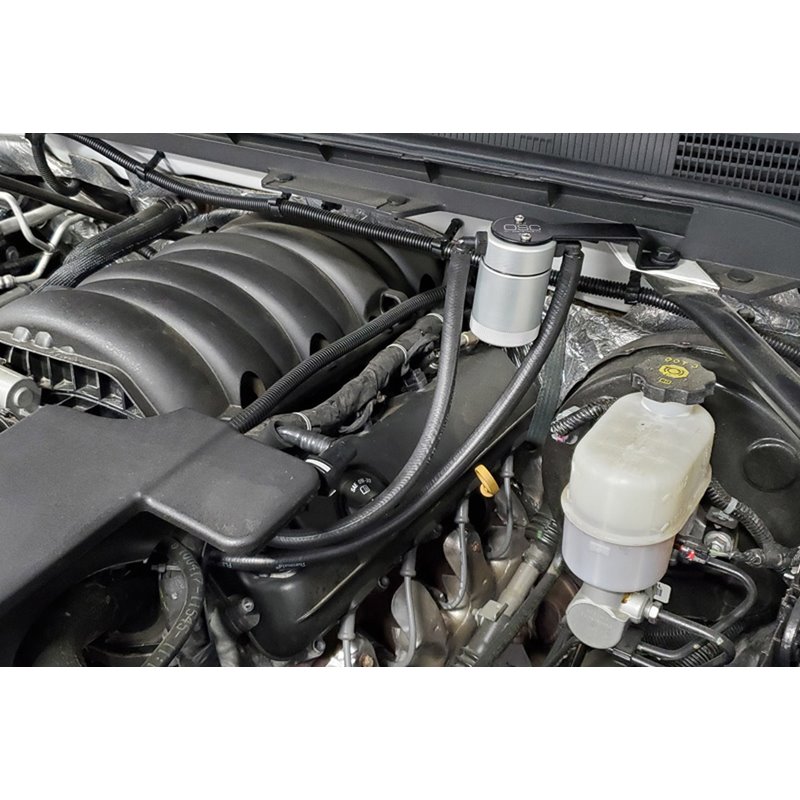 J&L | Oil Separator 3.0 (Driver Side, SILVER) - Chevrolet / GMC 5.3L / 6.2L 2014-2020