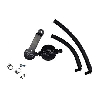 J&L | Oil Separator 3.0 (Driver Side, BLACK) - Tacoma 3.5L 2016-2023 J&L Oil Separator Co. Oil Catch Can