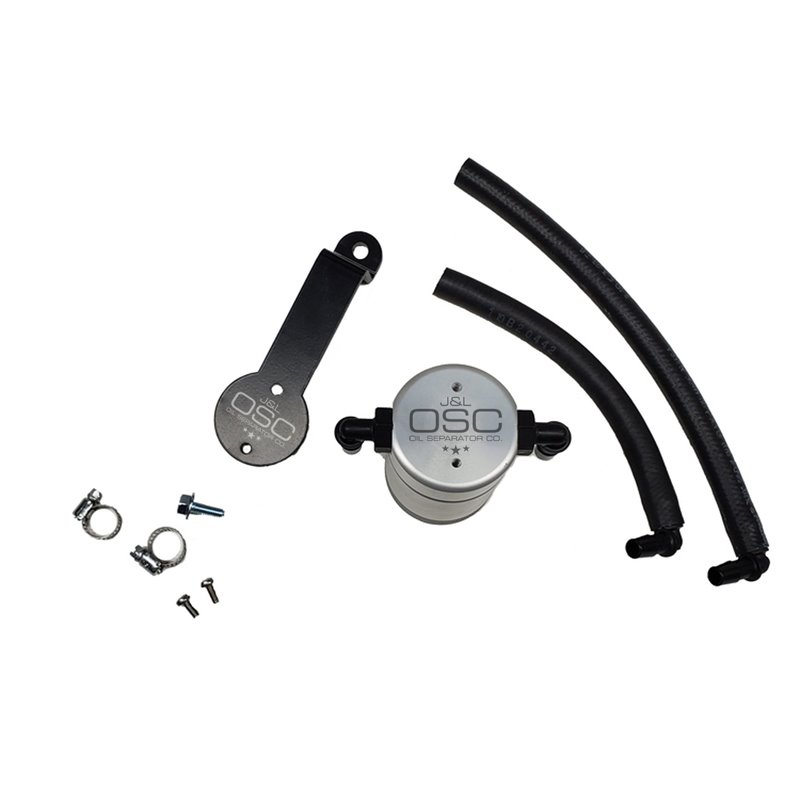J&L | Oil Separator 3.0 (Driver Side, SILVER) - Tacoma 3.5L 2016-2023