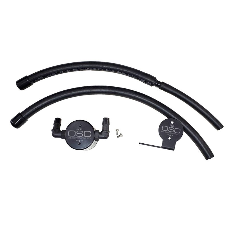 J&L | Oil Separator 3.0 (Driver Side, BLACK) - Sequoia / Tundra 5.7L 2007-2022 J&L Oil Separator Co. Oil Catch Can