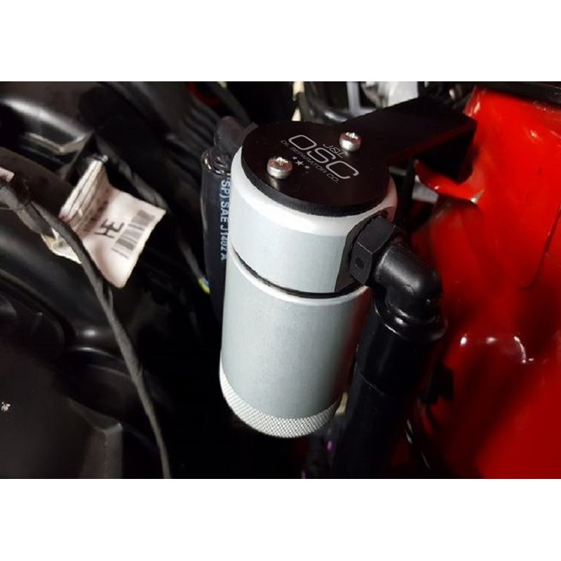 J&L | Oil Separator 3.0 (Driver Side, SILVER) - Mustang EcoBoost / EcoBoost Premium 2.3T 2015-2023 J&L Oil Separator Co. Oil ...