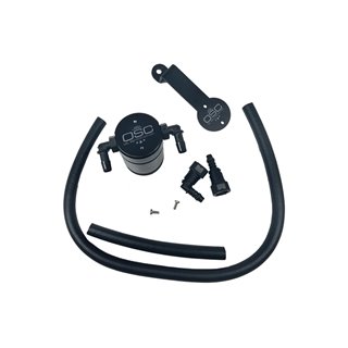 J&L | Oil Separator 3.0 (Passenger Side, BLACK) - Mustang GT 4.6L 2005-2010