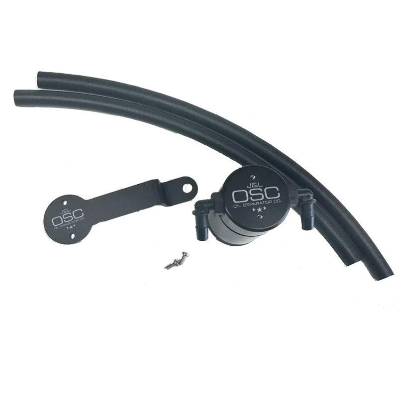 J&L | Oil Separator 3.0 (Passenger Side, BLACK) - Edge / Fusion / MKZ 2.0T 2013-2018