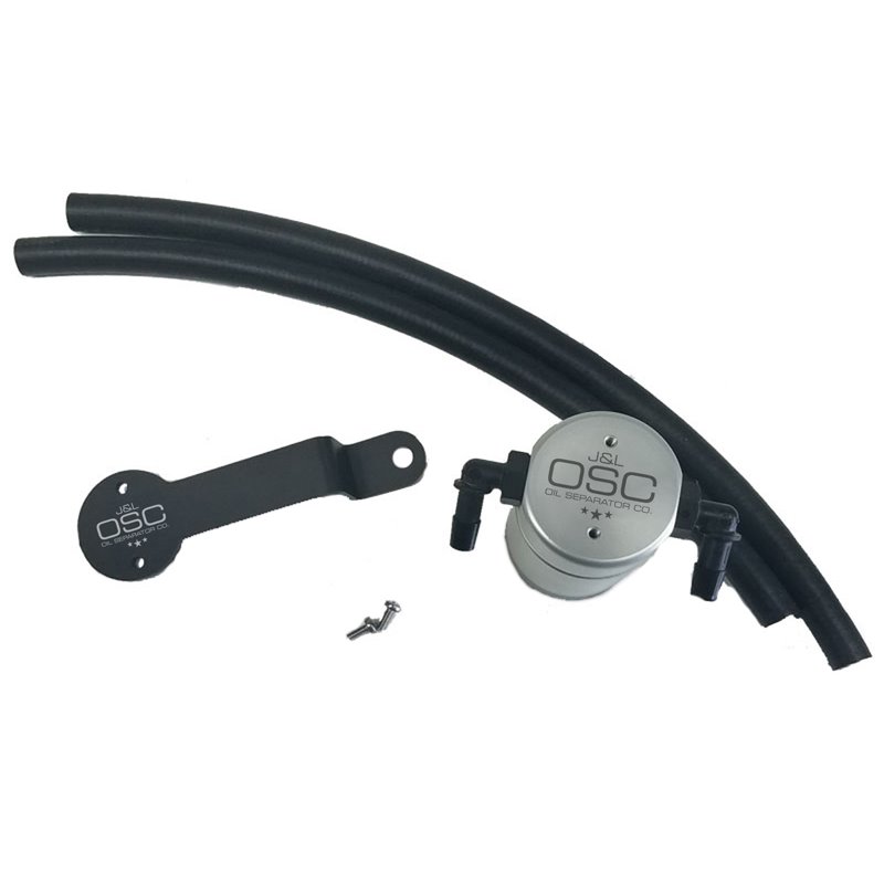 J&L | Oil Separator 3.0 (Passenger Side, SILVER) - Edge / Fusion / MKZ 2.0T 2013-2018