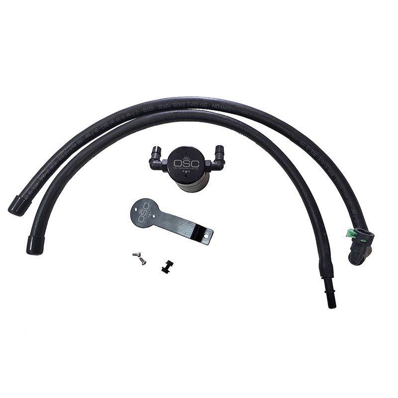 J&L | Oil Separator 3.0 (Driver Side, BLACK) - Explorer 2.3T 2020-2022 J&L Oil Separator Co. Oil Catch Can