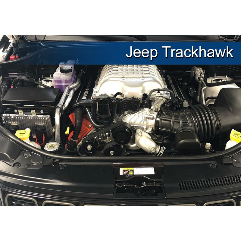 J&L | Oil Separator 3.0 (Passenger Side, BLACK) - Challenger / Charger / Durango / Grand Cherokee 6.2L 2015-2023