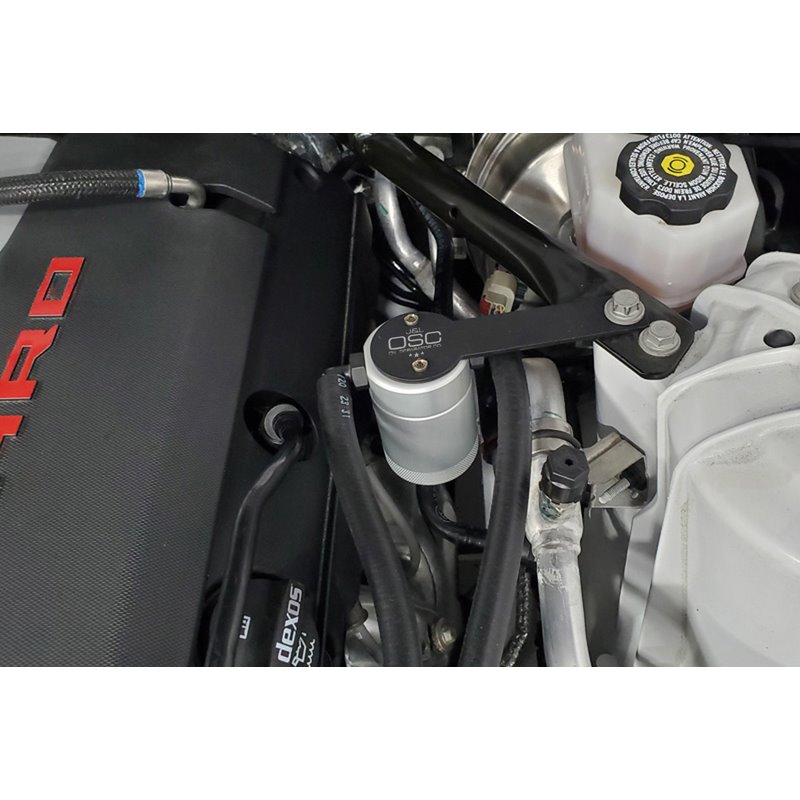 J&L | Oil Separator 3.0 (Driver Side, SILVER) - Camaro LT1 / SS 6.2L 2016-2024 J&L Oil Separator Co. Oil Catch Can
