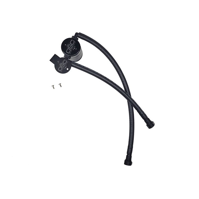 J&L | Oil Separator 3.0 (Driver Side, BLACK) - Corvette 6.2L 2014-2019