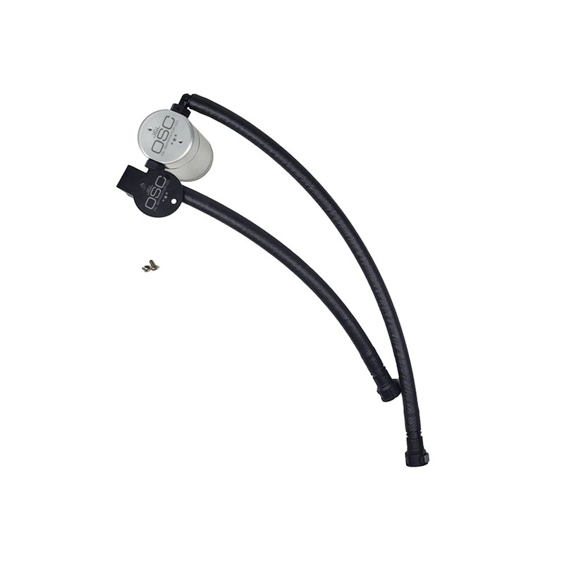J&L | Oil Separator 3.0 (Driver Side, SILVER) - Corvette 6.2L 2014-2019 J&L Oil Separator Co. Oil Catch Can