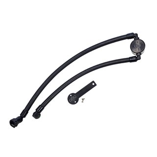 J&L | Oil Separator 3.0 w/ Canister Extension (Passenger Side, BLACK) - Ram 1500 TRX 6.2L 2021-2023 J&L Oil Separator Co. Oil...