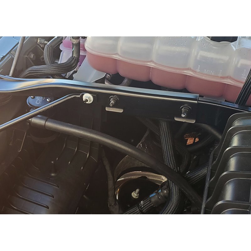 J&L | Oil Separator 3.0 w/ Canister Extension (Passenger Side, BLACK) - Ram 1500 TRX 6.2L 2021-2023 J&L Oil Separator Co. Oil...