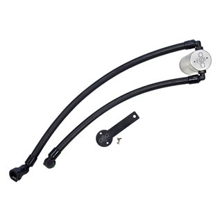 J&L | Oil Separator 3.0 w/ Canister Extension (Passenger Side, SILVER) - Ram 1500 TRX 6.2L 2021-2023 J&L Oil Separator Co. Oi...