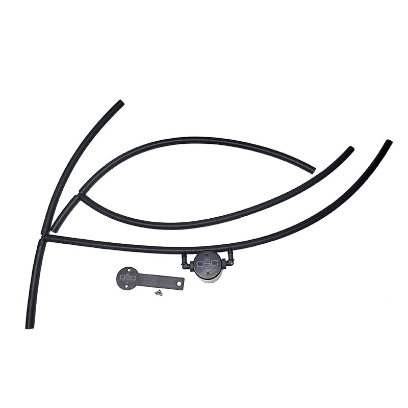 J&L | Oil Separator 3.0 (Passenger Side, BLACK) - Titan / XD 5.6L 2016-2021