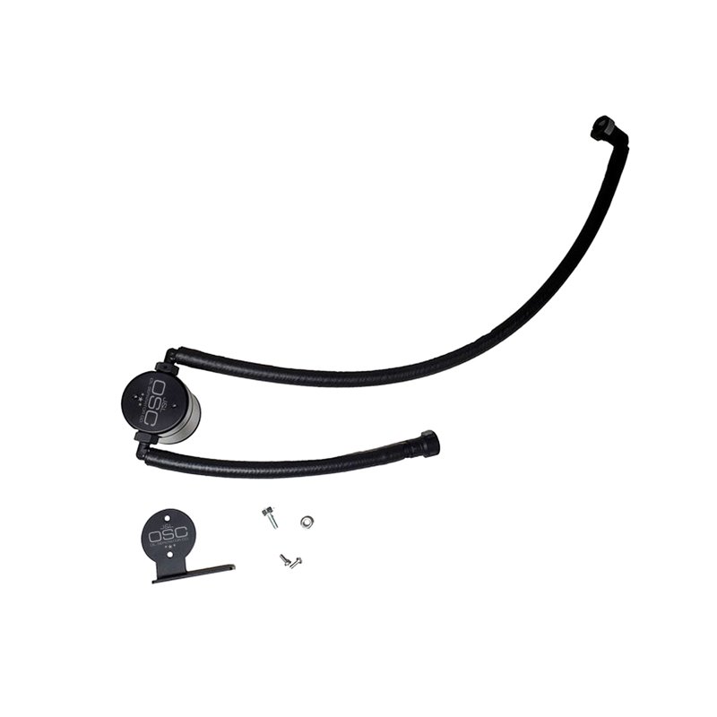 J&L | Oil Separator 3.0 (Passenger Side, BLACK) - Corvette 6.2L 2020-2023 J&L Oil Separator Co. Oil Catch Can