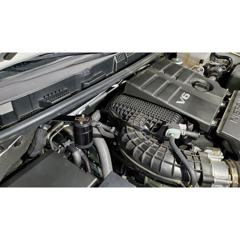 J&L | Oil Separator 3.0 (Passenger Side, BLACK) - Frontier 3.8L 2022-2023