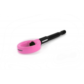 PERRIN | Tow Hook Kit Front Hyper Pink - WRX / STI / BRZ / FR-S / 86 2013-2021 PERRIN Performance Tow Hook