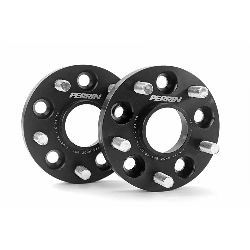 PERRIN | Wheel Adapters Set 20mm (Pair) 5x114.3 to 5x120 - Civic / Si 2016-2021 PERRIN Performance Wheel Spacers