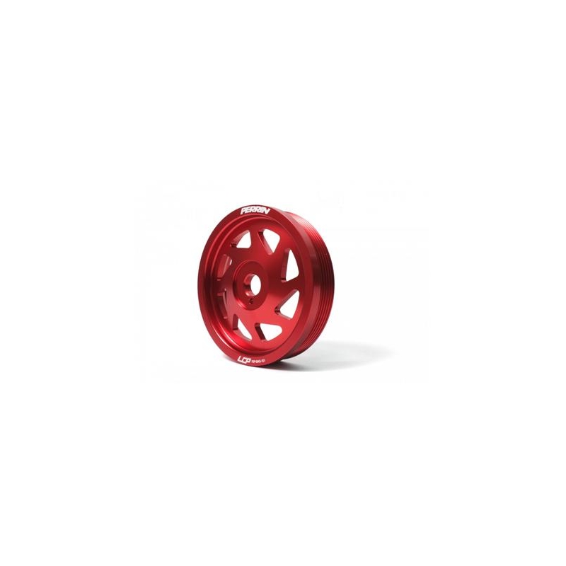 PERRIN | Crank Pulley Red - Subaru / FR-S / 86 FA/FB 2011-2020 PERRIN Performance Pulleys & Belts
