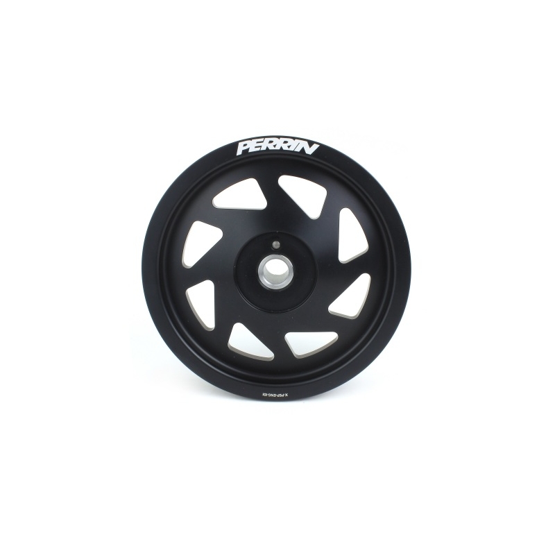 PERRIN | Crank Pulley Large Hub Noir - Subaru FA/FB 2015-2021 PERRIN Performance Poulies & Courroies