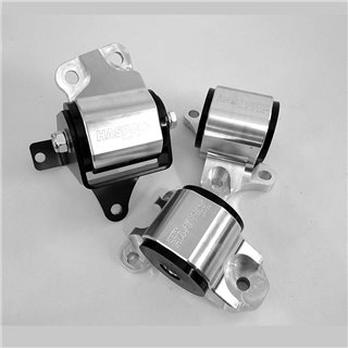 HASPORT | Engine Mount kit B-series / D-series engine with 2 bolt left hand mount - Solid 6061 Inserts