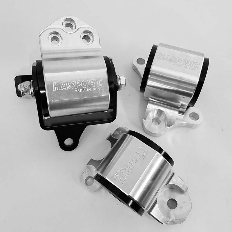 HASPORT | Engine Mount kit B-series / D-series engine with 2 bolt left hand mount - Street 88A HASPORT Engine Components