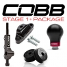 COBB | SHORT SHIFT STAGE 1+ DRIVETRAIN PACK 5MT - WEIGHTED BLACK - FXT / LGT / OBXT / WRX 05-14 COBB Stage Package