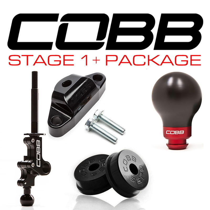 COBB | SHORT SHIFT STAGE 1+ DRIVETRAIN PACK 6MT - RED - WRX STi 2004-2021 COBB Stage de Performance