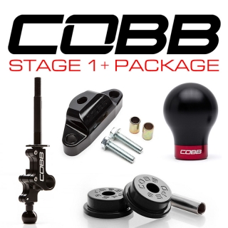 COBB | SHORT SHIFT STAGE 1+ DRIVETRAIN PACK 6MT - WEIGHTED BLACK - WRX STi 2004-2021 COBB Stage Package