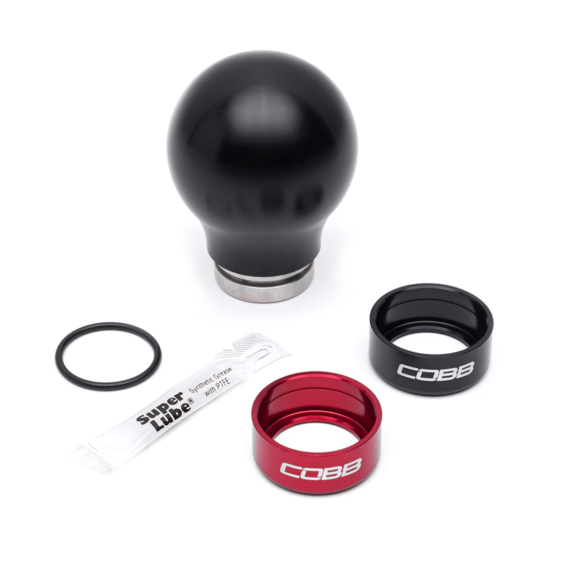 COBB | SHORT SHIFT STAGE 2+ DRIVETRAIN PACK 6MT - WEIGHTED BLACK & RED - WRX STi 2004-2021 COBB Stage Package