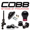 COBB | SHORT SHIFT STAGE 2+ DRIVETRAIN PACK 6MT - WEIGHTED WHITE & BLACK - WRX STi 2004-2021 COBB Stage Package