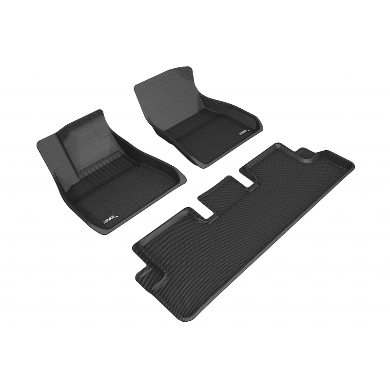 3D Mats | KAGU Tapis Toute Saison - Avant & Arrière - 3 2020-2021 3D Mats Floor Mats