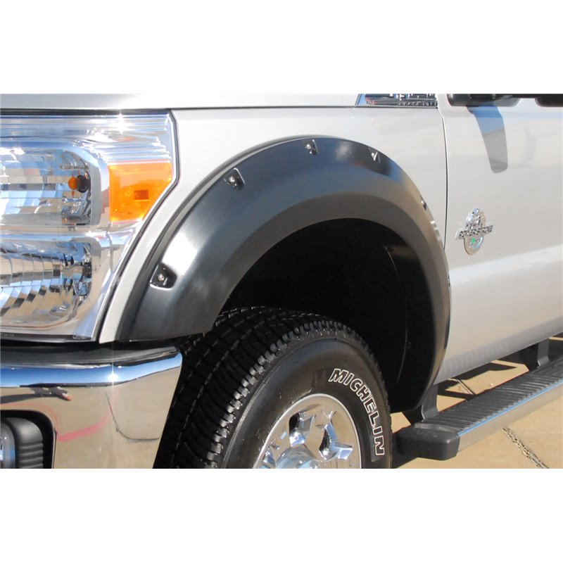 Lund | Rivet Style Fender Flare Set - F-250 / F-350 6.2L / 6.7L 2011-2016 Lund International Fender Flares & Trim