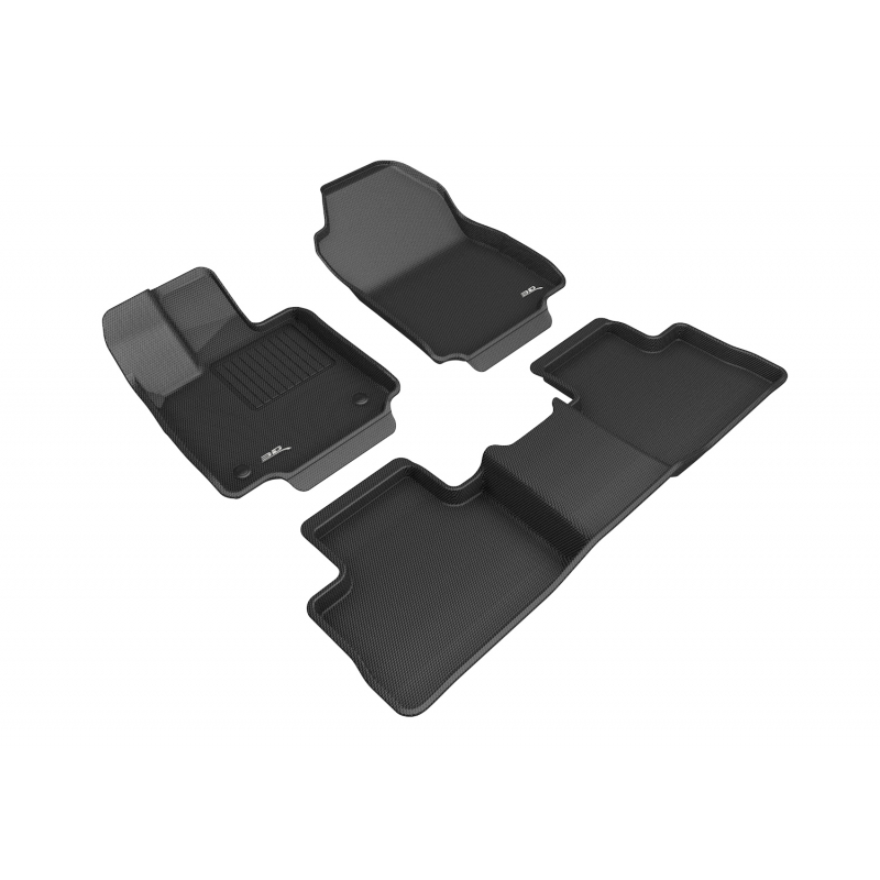 3D Mats | KAGU Tapis Toute Saison - Avant & Arrière - RAV4 HYBRID 2019-2022 3D Mats Tapis Protecteur