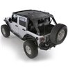 Smittybilt | Cloak Extended Mesh Top - Wrangler (JK) / Wrangler (JL) 3.6L / 3.8L 2007-2018