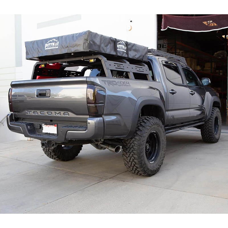 REVEL | Medallion Trail Hart Off-Road Exhaust - Tacoma V6 Double Cab / 5ft Bed 2016-2022 REVEL Cat-Back Exhausts