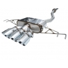 AWE Tuning | Touring Cat-Back Exhaust Tri 4.5" Chrome Tips - Civic Type R FL5 2023 AWE Tuning Cat-Back Exhausts