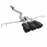 AWE Tuning | Track Cat-Back Exhaust Tri 4.5" Black Tips - Civic Type R FL5 2023 AWE Tuning Cat-Back Exhausts