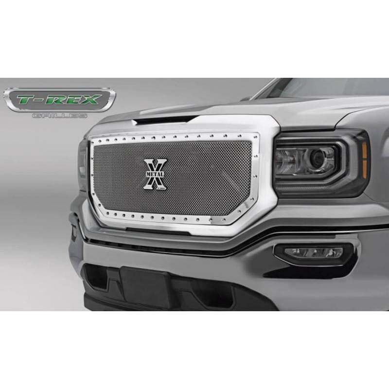 T-Rex Grilles | X-Metal Series Formed Mesh Grille - Sierra 1500 4.3L / 5.3L / 6.2L 2016-2018 T-Rex Grilles Grilles