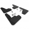 RallyArmor | Black UR Mud Flap Metallic Black Logo - Mustang Mach-E & GT 2021-2025 RallyArmor Mud Flaps