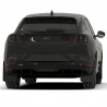 RallyArmor | Black UR Mud Flap Metallic Black Logo - Mustang Mach-E & GT 2021-2025 RallyArmor Mud Flaps