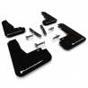 RallyArmor | Black UR Mud Flap White Logo - Kia EV6 2022-2024 RallyArmor Mud Flaps