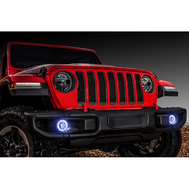 Oracle | LED Waterproof Fog Light Kit, ColorSHIFT - Wrangler (JK) / Wrangler (JL) 2018-2021 Oracle Lighting Fog Light